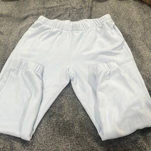 Blue Hollister sweatpants